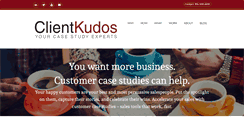 Desktop Screenshot of clientkudos.com