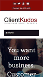 Mobile Screenshot of clientkudos.com